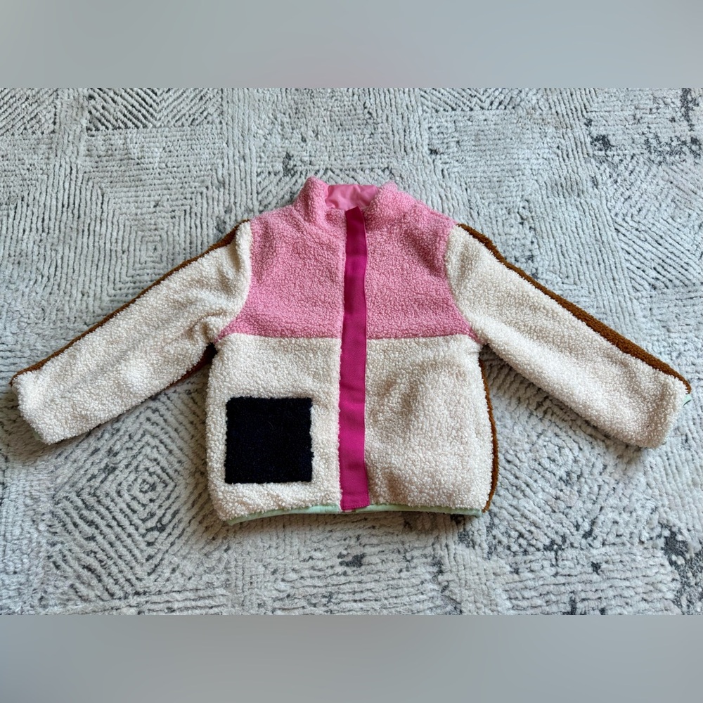 Andy and Evan reversible jacket size 2T (kids)